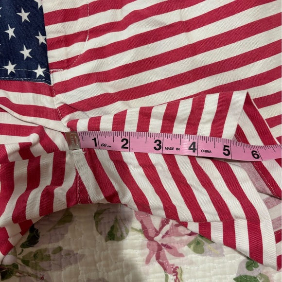 Chubbies Swim Trunks Men’s Medium Shorts USA Flag Mericas Patriotic Cotton 5” - Picture 8 of 8